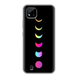 Чохол (ТПУ) з планетами на Realme C11 (2021) / C20 (Повнолуння)