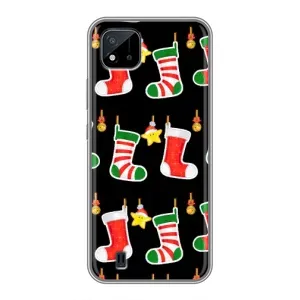 Силіконовий бампер на різдво для Realme C11 (2021) / C20 (Різдвяні подарунки)