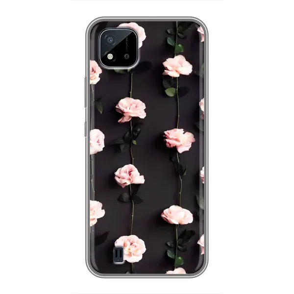 Чехол с рисунком «Розы» для Realme C11 (2021) / C20 Чехол с рисунком «Розы» для Realme C11 (2021) / C20