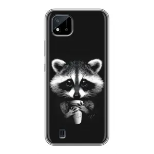 Силіконовий Чохол з Энотами на Realme C11 (2021) / C20 (З кавою)