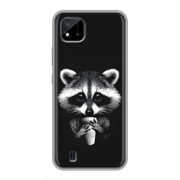 Чехол с рисунком «С кофем» для Realme C11 (2021) / C20 Чехол с рисунком «С кофем» для Realme C11 (2021) / C20