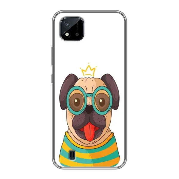 Чехол с рисунком «Собака Король» для Realme C11 (2021) / C20 Чехол с рисунком «Собака Король» для Realme C11 (2021) / C20