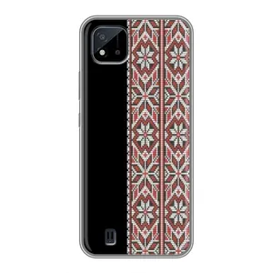 Силиконовый Чехол на Realme C11 (2021) / C20 с картинкой Вышиванки (Стильная вишиванка)