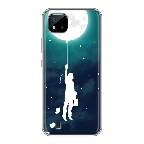 Чехол с рисунком «To The moon» для Realme C11 (2021) / C20 Чехол с рисунком «To The moon» для Realme C11 (2021) / C20