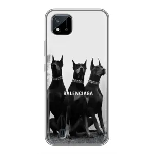 Чехол ДОБЕРМАН для Realme C11 (2021) / C20 (Три добермана)