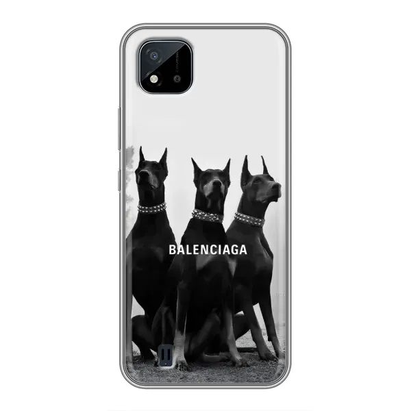 Чехол с рисунком «Три добермана» для Realme C11 (2021) / C20 Чехол с рисунком «Три добермана» для Realme C11 (2021) / C20