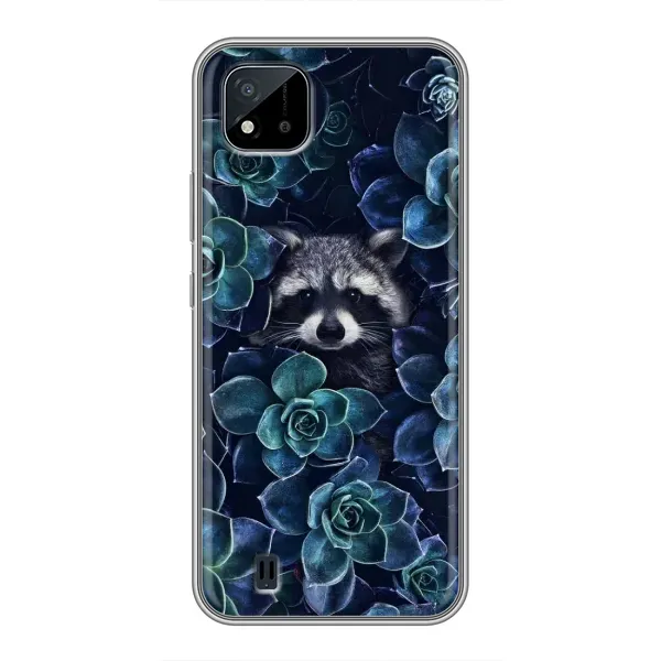 Чехол с рисунком «В цветах» для Realme C11 (2021) / C20 Чехол с рисунком «В цветах» для Realme C11 (2021) / C20