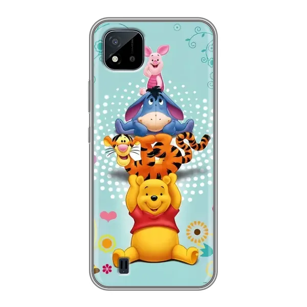Чехол с рисунком «Винни Пух и друзья» для Realme C11 (2021) / C20 Чехол с рисунком «Винни Пух и друзья» для Realme C11 (2021) / C20
