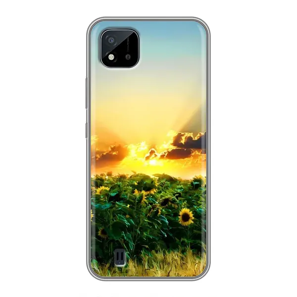 Чехол с рисунком «Закат Солнца» для Realme C11 (2021) / C20 Чехол с рисунком «Закат Солнца» для Realme C11 (2021) / C20