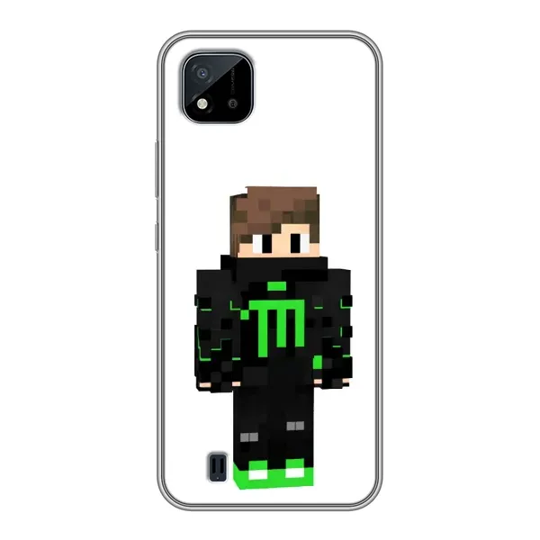 Чехол с рисунком «Зеленый мальчик» для Realme C11 (2021) / C20 Чехол с рисунком «Зеленый мальчик» для Realme C11 (2021) / C20