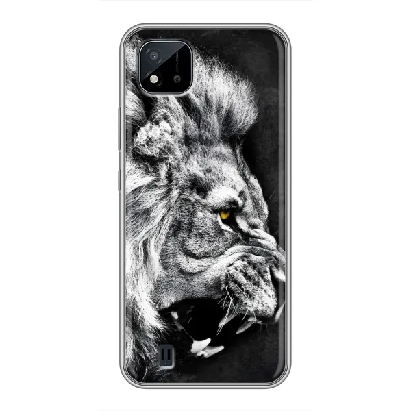Чехол с рисунком «Злой ЛЕВ» для Realme C11 (2021) / C20 Чехол с рисунком «Злой ЛЕВ» для Realme C11 (2021) / C20