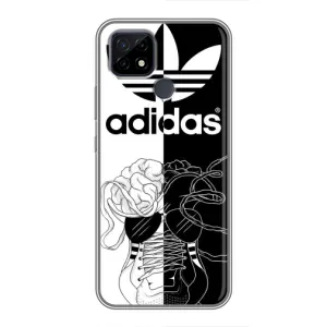 Чохол с стилі "Адідас" для Реалмі с21 (Adidas шнурки)