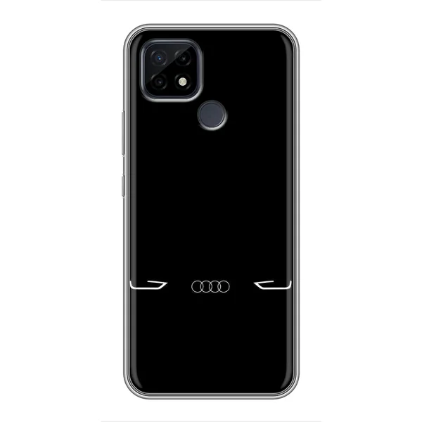 Чехол с рисунком «Силует Audi» для Realme C21 Чехол с рисунком «Силует Audi» для Realme C21