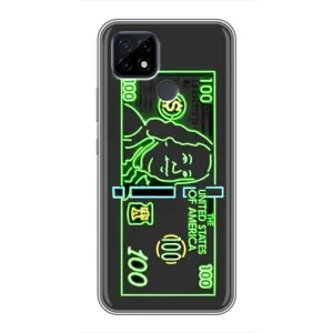 Чехол (Дорого -богато) на Realme C21 (Баксы)