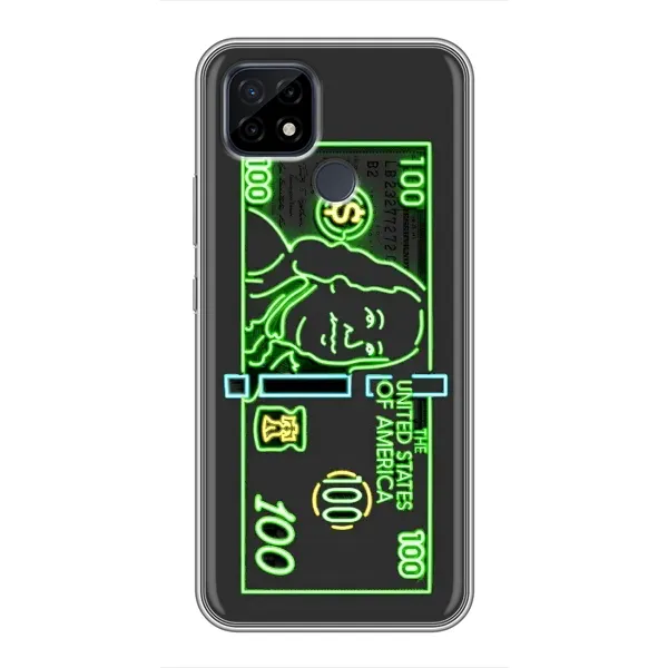 Чехол с рисунком «Баксы» для Realme C21