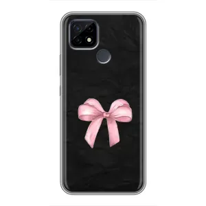 Чехол банты для Realme C21 (Бантик)