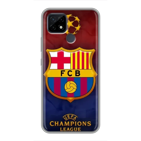 Чехол с рисунком «Barselona» для Realme C21