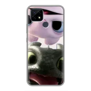Чохол дракон Беззубик для Realme C21 (Беззубик і Денна Лють)