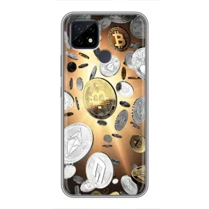 Чехол (Дорого -богато) на Realme C21 (Биток)