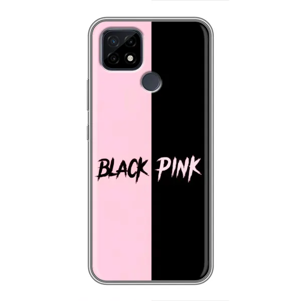 Чехол с рисунком «BLACK PINK» для Realme C21