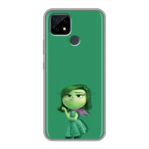 Чохол Головоломка для Realme C21 - (AlphaPrint) (Гидливість)