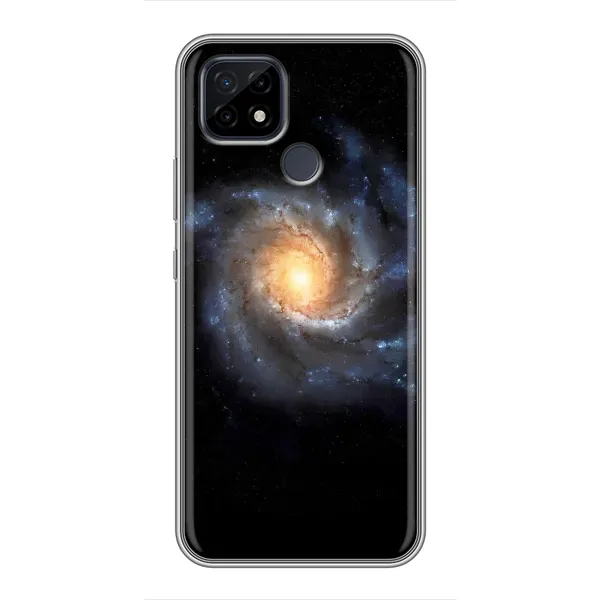 Чехол с рисунком «Черная дыра» для Realme C21