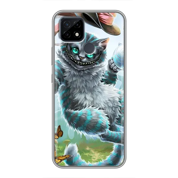 Чехол с рисунком «Чеширский КОТИК» для Realme C21 Чехол с рисунком «Чеширский КОТИК» для Realme C21