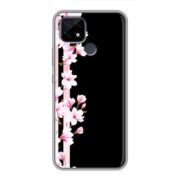 Чехол с рисунком «Цветочки» для Realme C21 Чехол с рисунком «Цветочки» для Realme C21