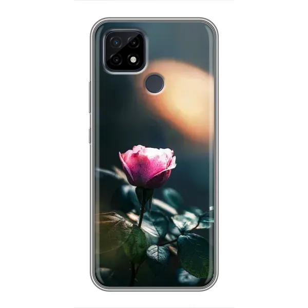 Чехол с рисунком «Цветок ночной» для Realme C21