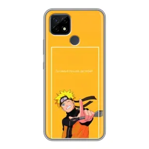 Чехлы с принтом Наруто на Realme C21 (Даттебаё)