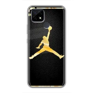 Силіконовый Чохол Nike Air Jordan на Реалмі с21 (Джордан 23)