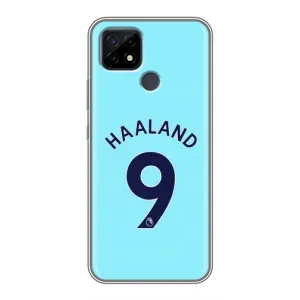 Чохли з принтом на Realme C21 Футболіст (Ерлінг Холанд 9)