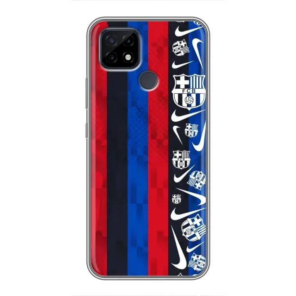 Чехол с рисунком «Фанат Барсы» для Realme C21