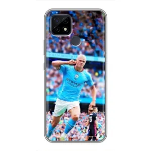 Чохли з принтом на Realme C21 Футболіст (фанати Холанда)