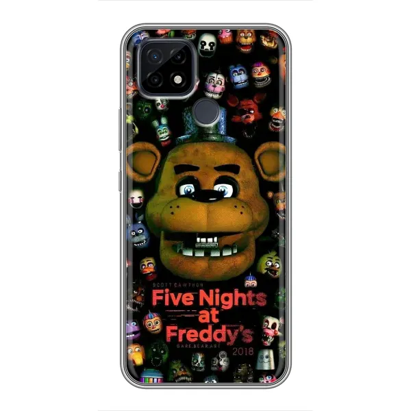 Чехол с рисунком «Freddy» для Realme C21