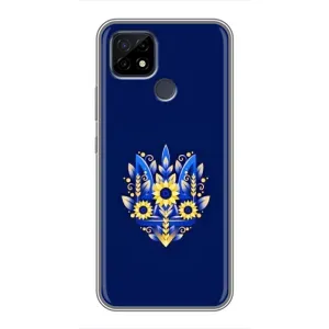 Чехол с картинкой (Патриотический ГЕРБ) на Realme C21 (герб)