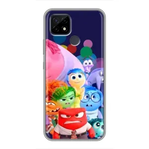 Чохол Головоломка для Realme C21 - (AlphaPrint) (Герої головоломки)