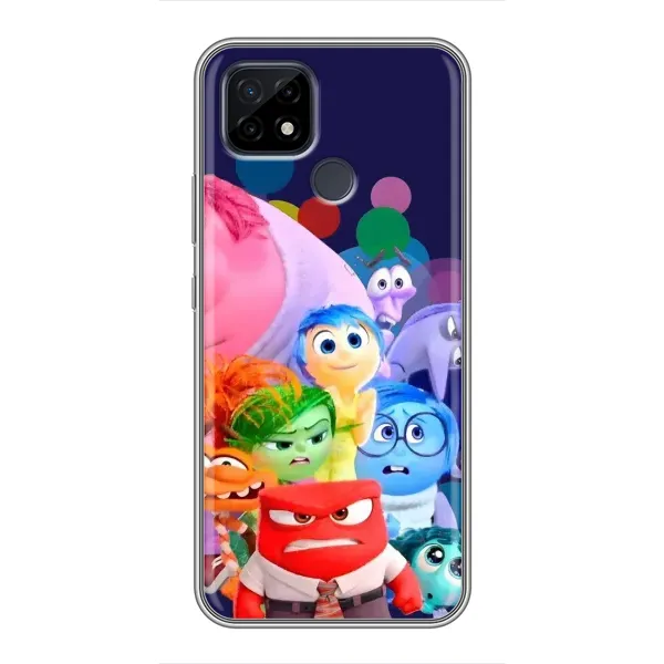 Чехол с рисунком «Герои головоломки» для Realme C21 Чехол с рисунком «Герои головоломки» для Realme C21