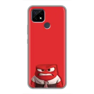 Чохол Головоломка для Realme C21 - (AlphaPrint) (Гнів)
