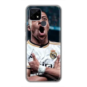 Чехол (TPU) с Футболистом на Realme C21 (Гол Мбаппе)