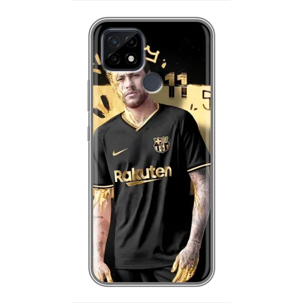 Чехол с рисунком «Gold Neymar» для Realme C21