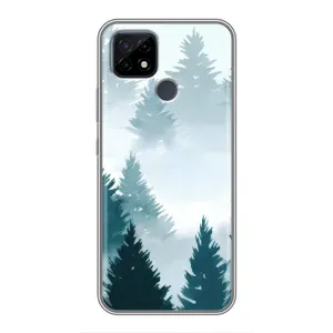 Летний Чехол на Realme C21 (Горный лес)
