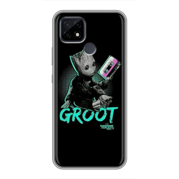 Чехол с рисунком «Groot» для Realme C21