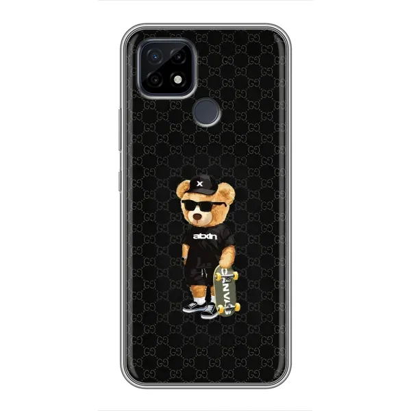 Чехол с рисунком «GUCCI Teddy» для Realme C21