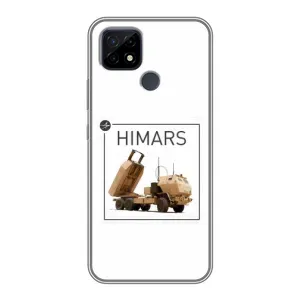 Чехлы на военную тематику для Realme C21 (HIMARS)