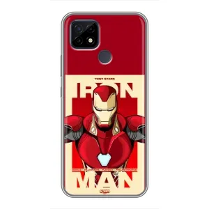 Чехол Супергерой Железный человек на Realme C21 (Iron man)