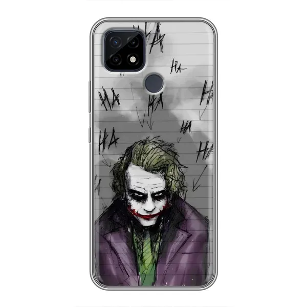 Чехол с рисунком «Joker клоун» для Realme C21 Чехол с рисунком «Joker клоун» для Realme C21