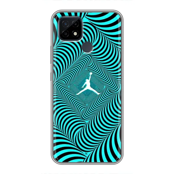 Чехол с рисунком «JORDAN» для Realme C21