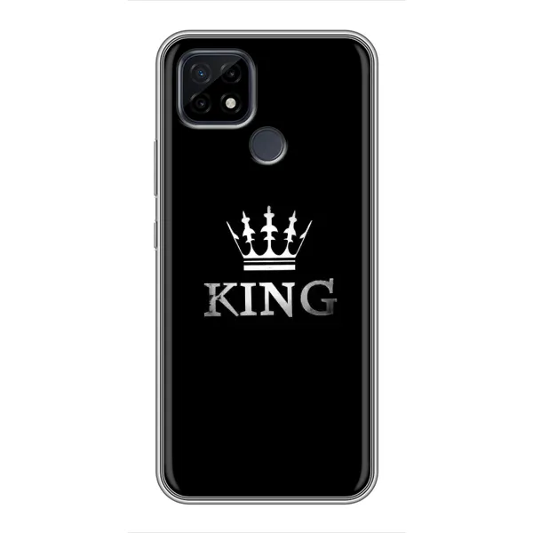 Чехол с рисунком «KING» для Realme C21 Чехол с рисунком «KING» для Realme C21