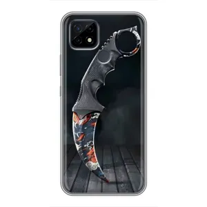 Чехол КИБЕРСПОРТ для Realme C21 (Кинжал КС ГО)